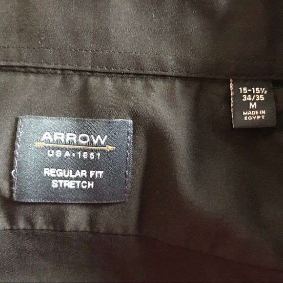 Arrow men’s black shirt in great condition - Picture 2 of 2
